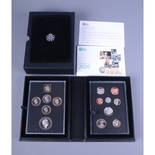 660 - The Royal Mint The 2020 UK Proof Coin Set Treasure for Life, With ticket of authenticity.