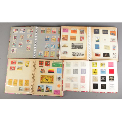 48 - For albums containing a large collection of matchbox covers