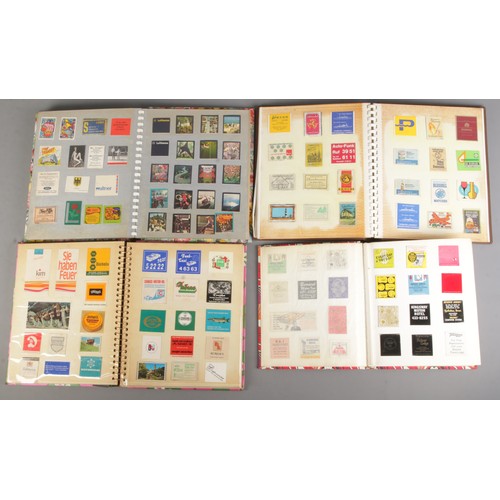 48 - For albums containing a large collection of matchbox covers