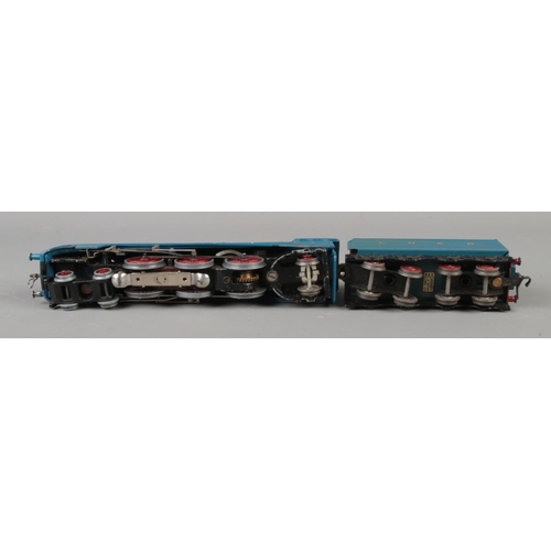 112 - A Hornby Dublo EDL1 00 Gauge  3-rail LNER 4-6-2 locomotive and tender 'Sir Nigel Gresley' in blue li... 