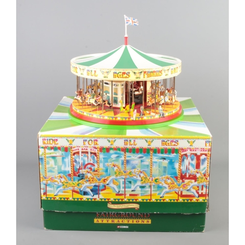 127 - A boxed Corgi Fairground Attractions scale model, The South Down Gallopers.