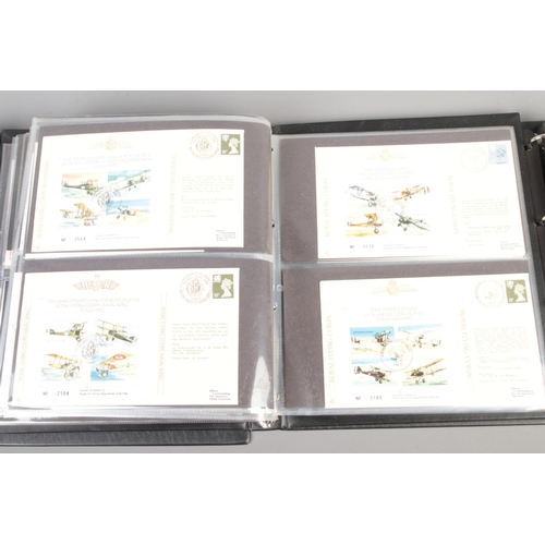 154 - Three albums containing a mixed collection of first day covers with both signed and unsigned limited... 