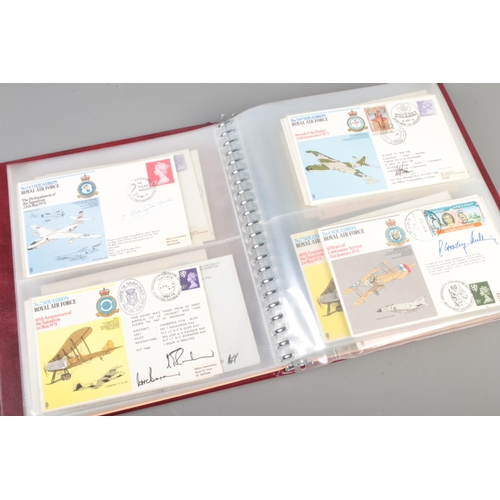 181 - A large album of RAF first day covers mostly limited editions