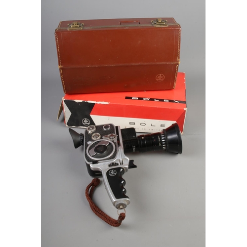 191 - A vintage Bolex video camera in original case and box