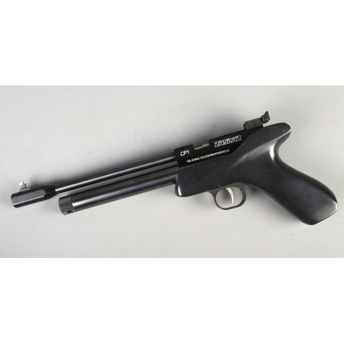 239 - Zasdar CP1 CO2 Air Pistol,  Cal.4.5mm SN 2320160479253Q-G, original boxed CANNOT POST OVERSEAS