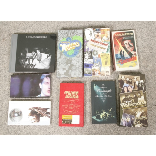 343 - A collection of mainly special release CD Box sets, to include Retro by New Order, Heart and Soul by... 