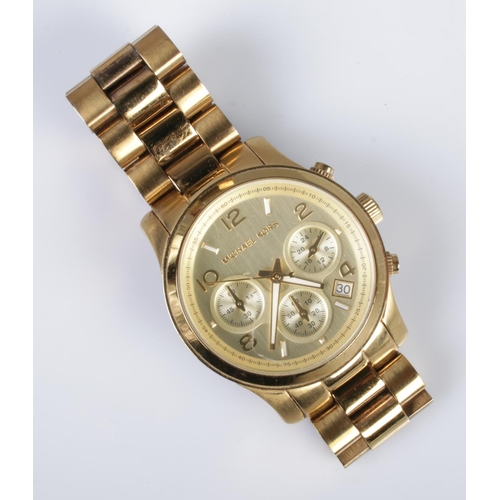 553 - A gents Michael Kors chronograph wristwatch