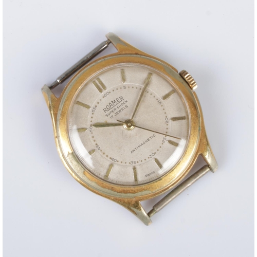 557 - A gents Roamer wrist watch head