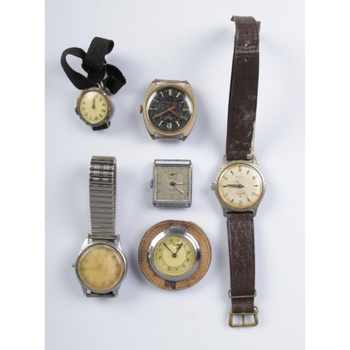 558 - A collection of gents wristwatches to include Roamer 17 Jewels, Ferel, Siro, etc.