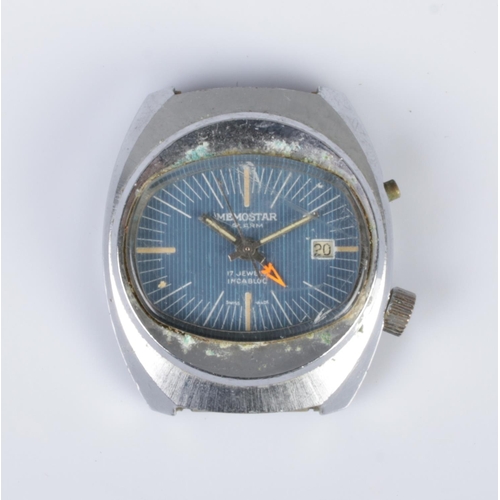 564 - A gents Memoster alarm wrist watch