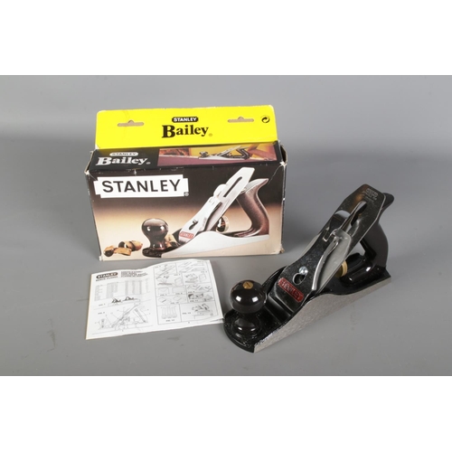 50 - A boxed Stanley Bailey No. 4 woodworking plane.