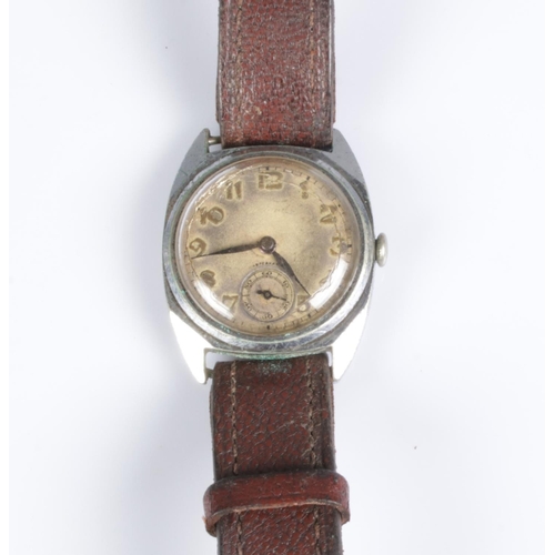 357 - Two vintage Wrist Watches: Smith Empire (manual, width 32mm) and a gentlemen's mid-size (manual with... 