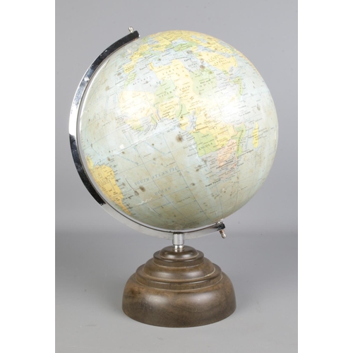 88 - A vintage desk globe with bakelite base, the Paramount by Geographic of Fleet Street London