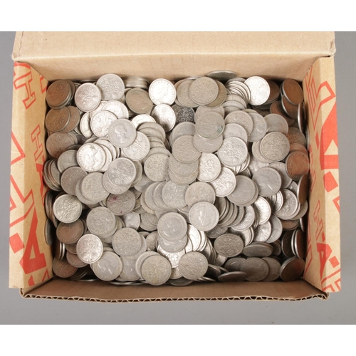 13 - A collection of Sixpence Coins, 1947 Onwards George VI & Elizabeth II, weight 2.7kg.