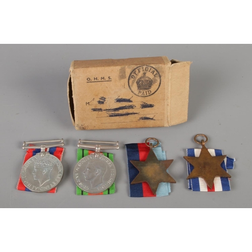 353 - A WW2 Medal Group Collection, comes with original medal box and sleeves, including War Medal 1939-19... 