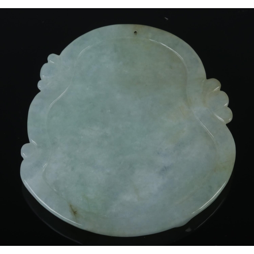 356 - A vintage natural jadeite jade 