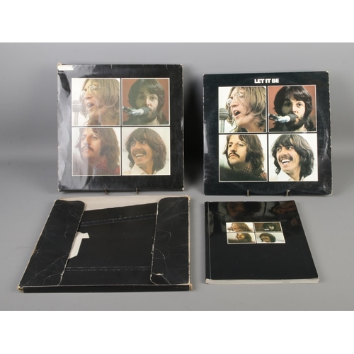 160 - The Beatles; Let It Be, Original 1st Pressing UK Box Set, 1970. Contains record PCS 7096 in sleeve, ... 