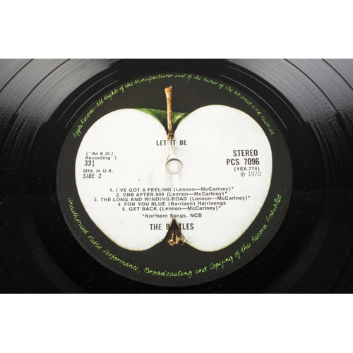 160 - The Beatles; Let It Be, Original 1st Pressing UK Box Set, 1970. Contains record PCS 7096 in sleeve, ... 