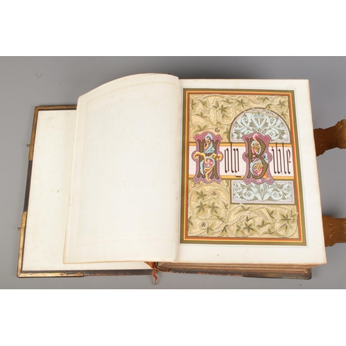 115 - The Illustrated National Family Bible, with the commentaries of Scott & Henry, containing many thous... 