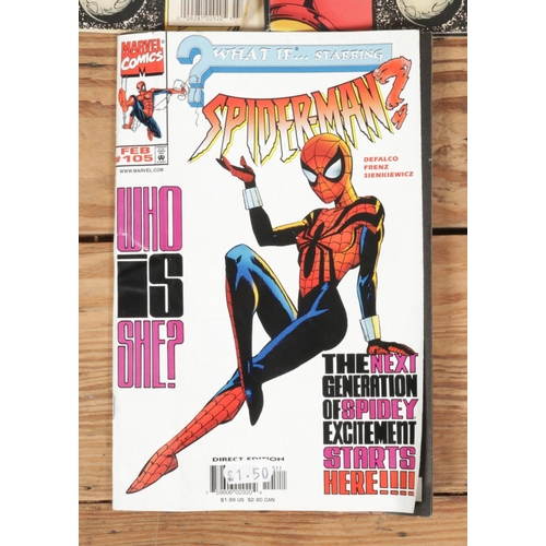 177 - Marvel; Over forty 'What If...?' comics, including #105, the first appearance of Spider-Girl.