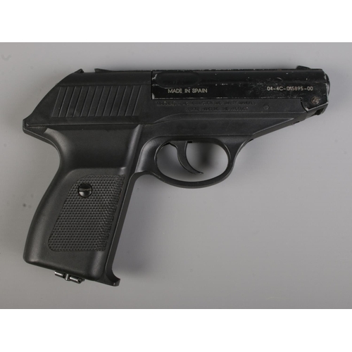 44 - A Gamo P-23 .177cal BB pistol with branded case. CANNOT POST OVERSEAS.