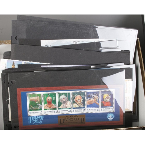 78 - Mixed collection of vintage mint stamps, including 40+ MNH Jersey stamp booklets in presentation pac... 