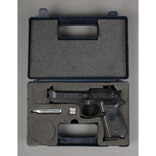 488 - A cased Pietro Beretta Gardone air pistol, VT Model 92 Fs, Cal. 177/45 PB.