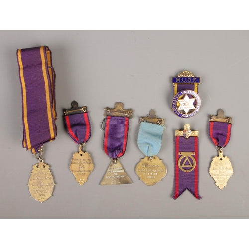 34 - A collection of medals and ephemera relating to the Page family. Includes Lieutenant AP Page, West A... 