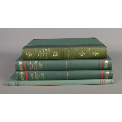 245 - A collection of four vintage reprinted of antique books: 1. John Tomlinson: 1984 Edition 