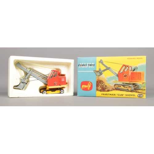 480 - Two vintage boxed die-case vehicles' Corgi 1128 Priestman 