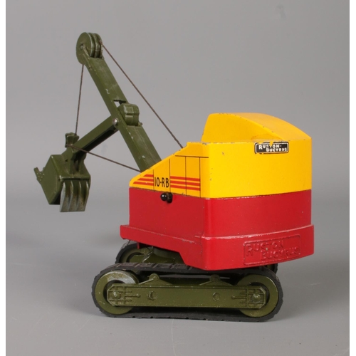 487 - A boxed Budgie Toys die-cast vehicle; No. 260 Ruston Bucyrus tracked excavator 10-RB in a red/yellow... 