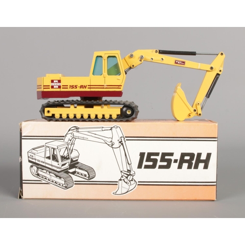 490 - A boxed NZG Modelle (W. Germany) die-cast model No. 204 Ruston-Bucyrus 155-RH Hydraulic Excavator.