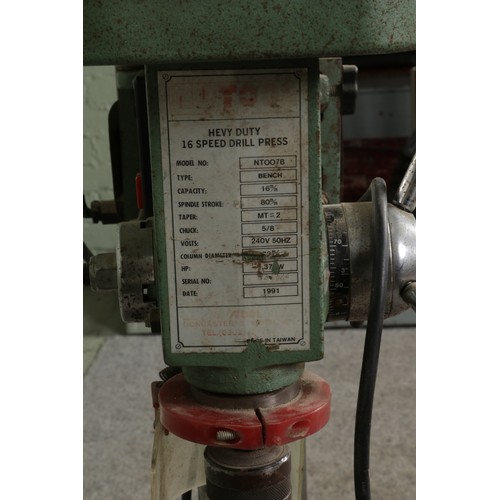 436 - A Nutool NT007B 16 speed drill press.