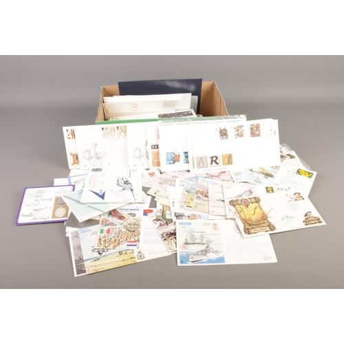 99 - A box of RAF and GB first day covers