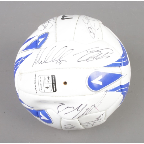 25 - A signed Huddersfield Town Football Club Football including signature from Mickel Miller and many ot... 