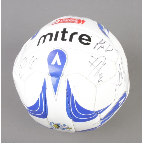 25 - A signed Huddersfield Town Football Club Football including signature from Mickel Miller and many ot... 