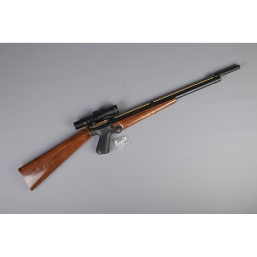 420 - A Harper Classic Wolf .22cal air rifle with electronic trigger mechanism. Fitted with Simmons Model ... 