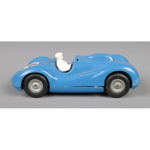 62 - Two vintage Le Mans model racing cars. Includes boxed Solido DB Panhard and Tri-Ang example.