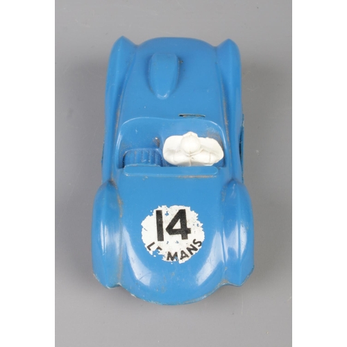 62 - Two vintage Le Mans model racing cars. Includes boxed Solido DB Panhard and Tri-Ang example.