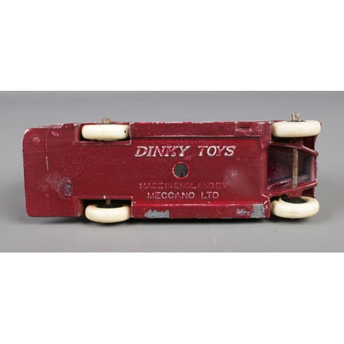 63 - A Dinky Meccano diecast model double decker bus, 29C, advertising Dunlop Tyres. Length 10cm.