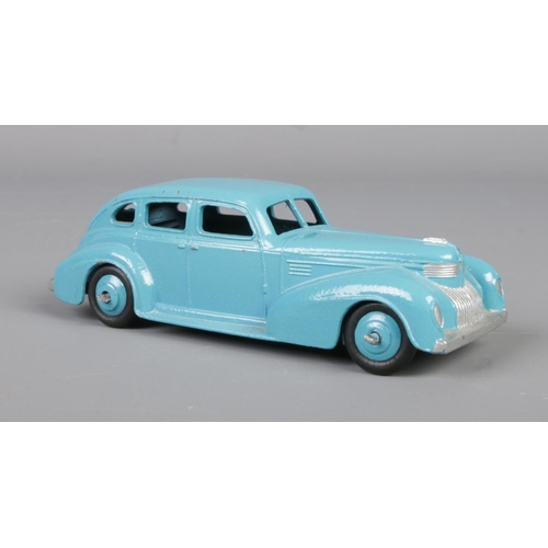 75 - A Dinky Meccano diecast model car, blue Chrysler, 39E. Length 10.5cm.