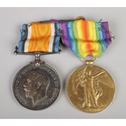 471 - Two WW1 medals awarded to CPL C.B.Thompson, to include The Great War for Civilisation 1914-1919 and ... 