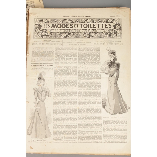 27 - A quantity of late 19th/ early 20th century French magazines to include 1905 issue of Le Petit Journ... 