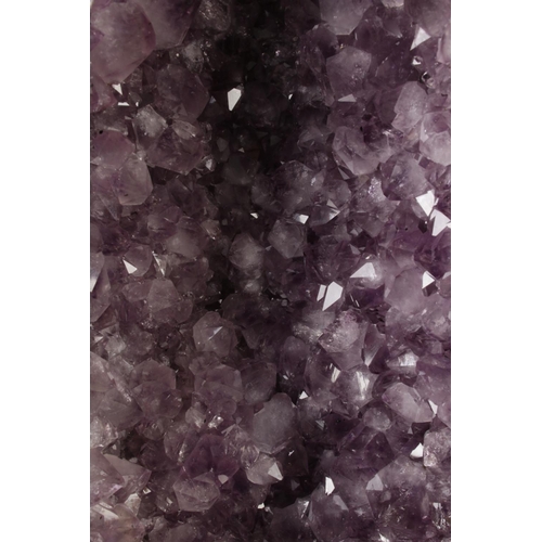 4 - Natural History, A large Brazilian amethyst cathedral church with cut and polished front.

Hx46cm