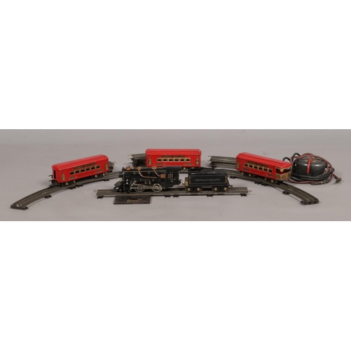 Gilbert Company model railway, The American Flyer. Includes locomotive ...