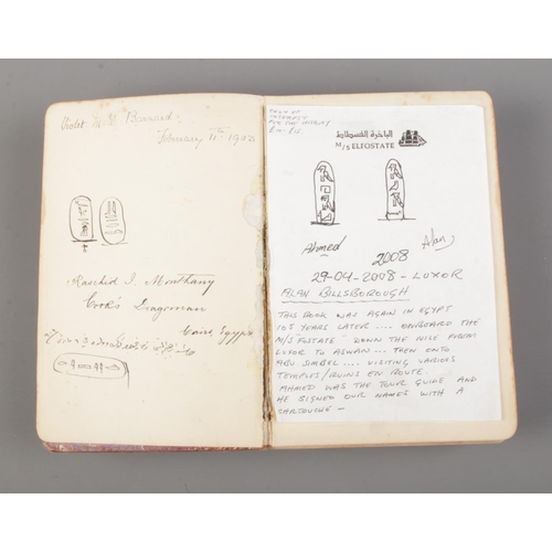 135 - E A Wallis Budge, The Nile, Notes For Travellers in Egypt, published 1901 by Thomas Cook & Son. Insc... 