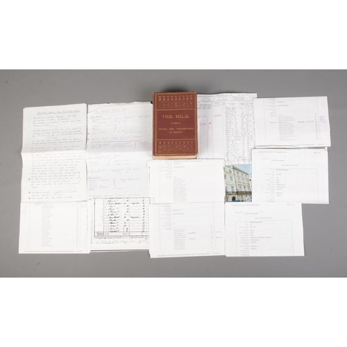 135 - E A Wallis Budge, The Nile, Notes For Travellers in Egypt, published 1901 by Thomas Cook & Son. Insc... 