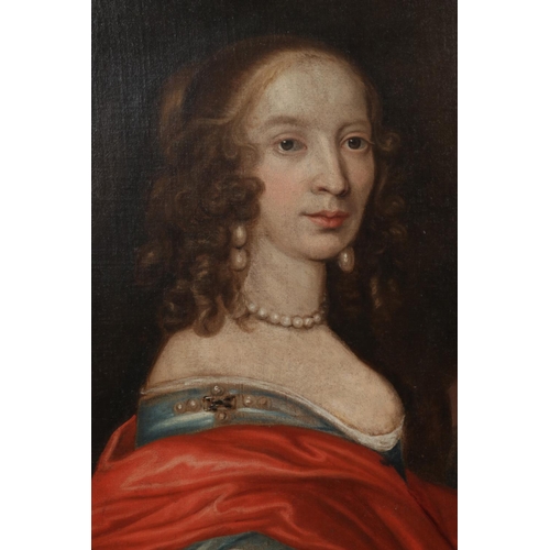 228 - Isaac Paling (circa 1640-1728), a pair of gilt framed oils on canvas, portraits of aristocratic ladi... 