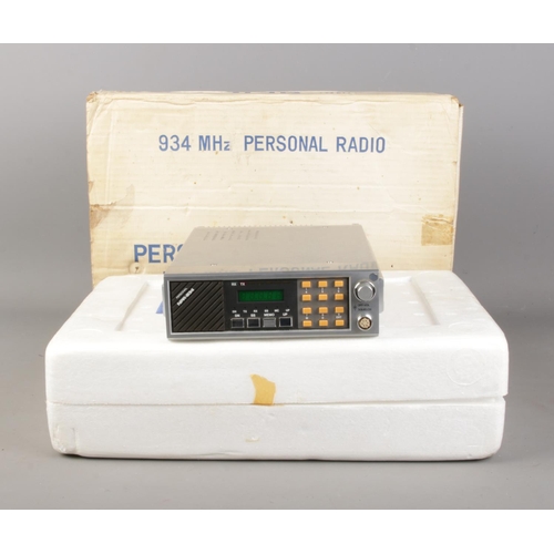 A Commtel NPR-934 CB Radio Transceiver. In original box.