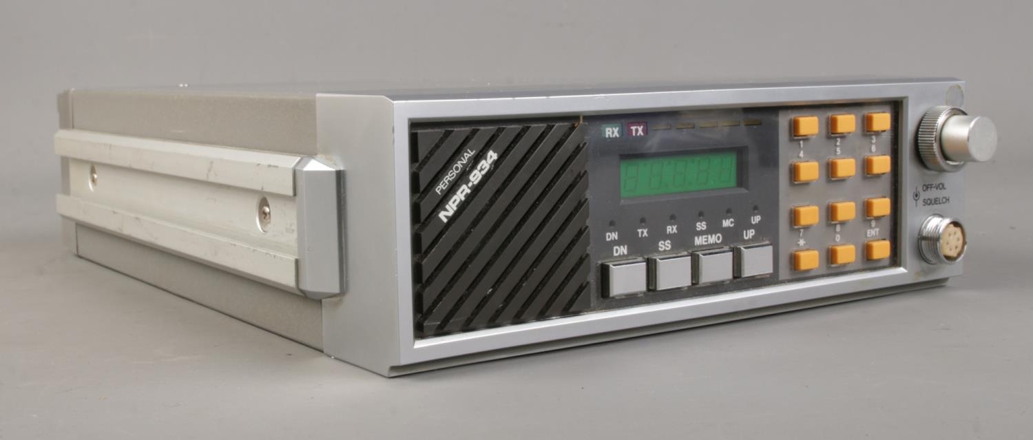 A Commtel NPR-934 CB Radio Transceiver. In original box.
